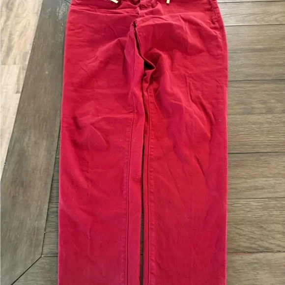 Red Michael Kors size 16 jeans - Picture 2 of 4